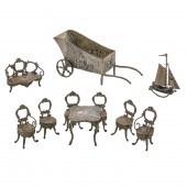A (LOT OF 10) ROCOCO STYLE .80