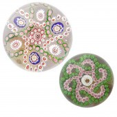 A (LOT OF 2) BACCARAT GARLAND