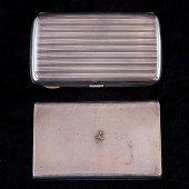 A (LOT OF 2) BRITISH ART DECO