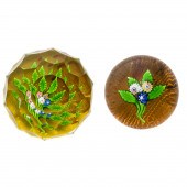 A (LOT OF 2) ST LOUIS FLORAL B