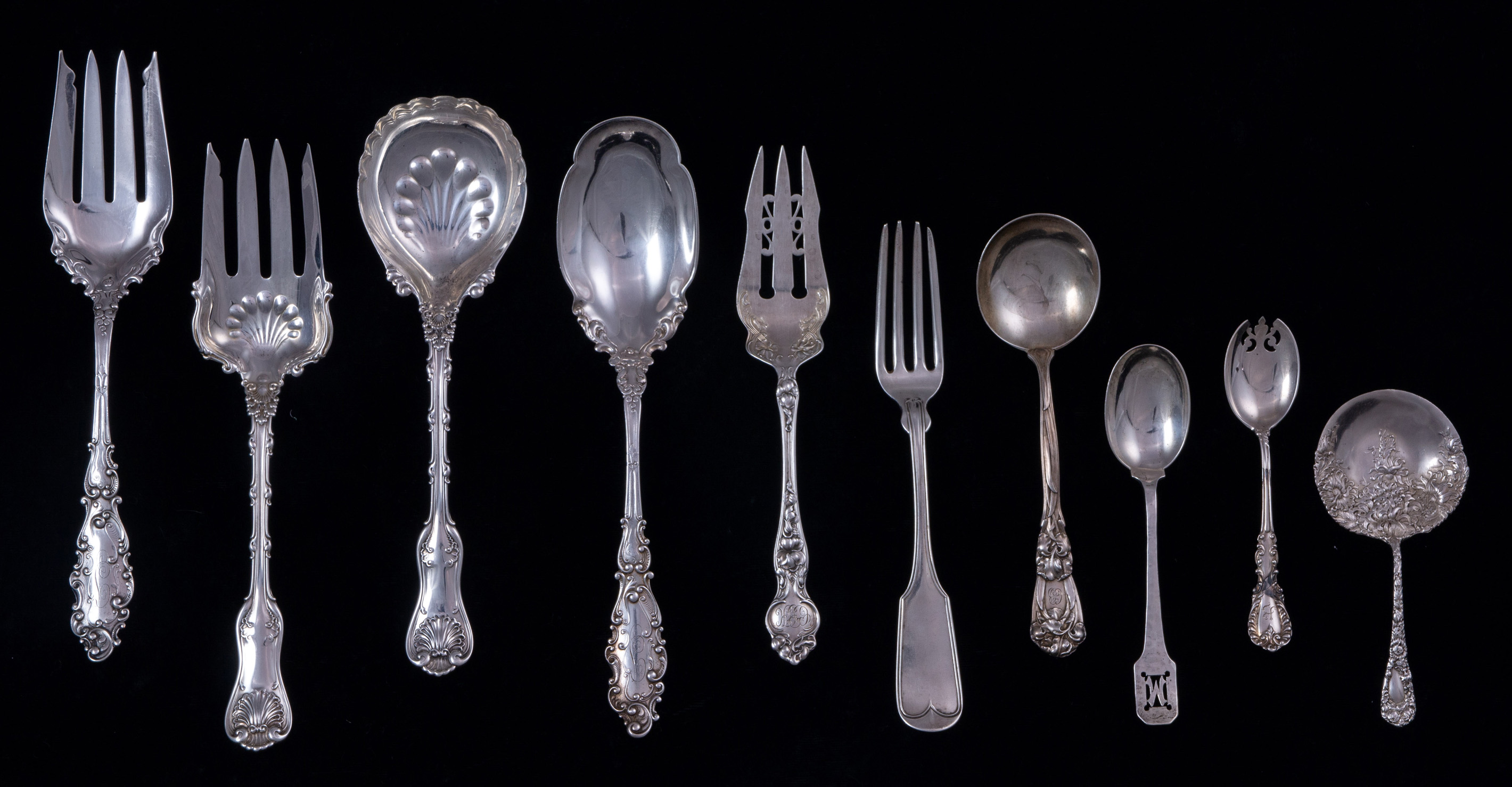 A (LOT OF 20) MOSTLY SHREVE & CO