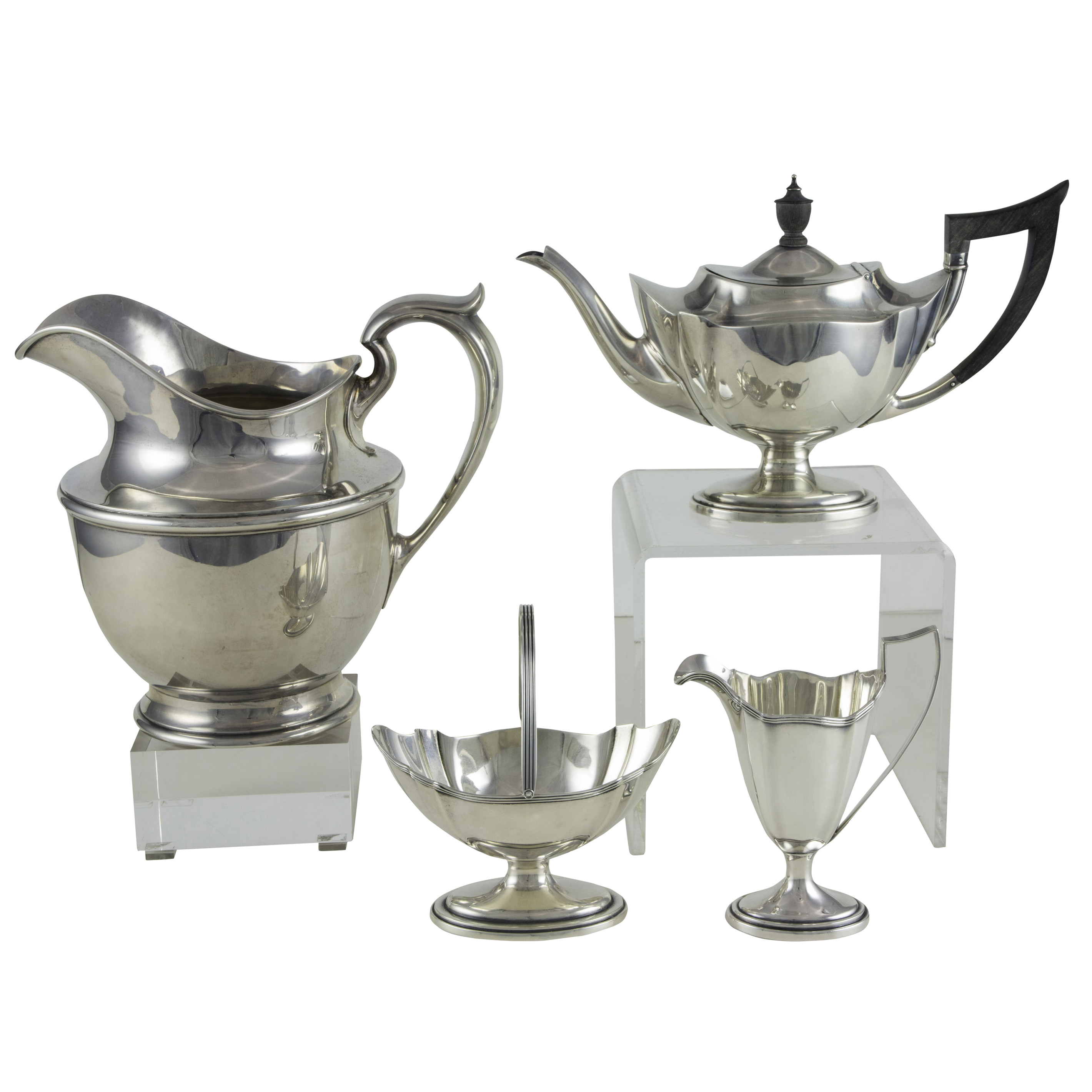 A (LOT OF 4) GORHAM STERLING TEA