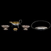 A (LOT OF 4) VICTORIAN STERLIN