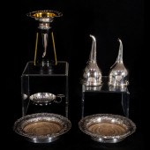 A (LOT OF 6) SILVER WINE IMPLE