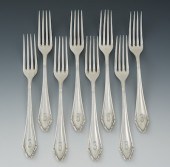 A Lot of Eight German Silver L