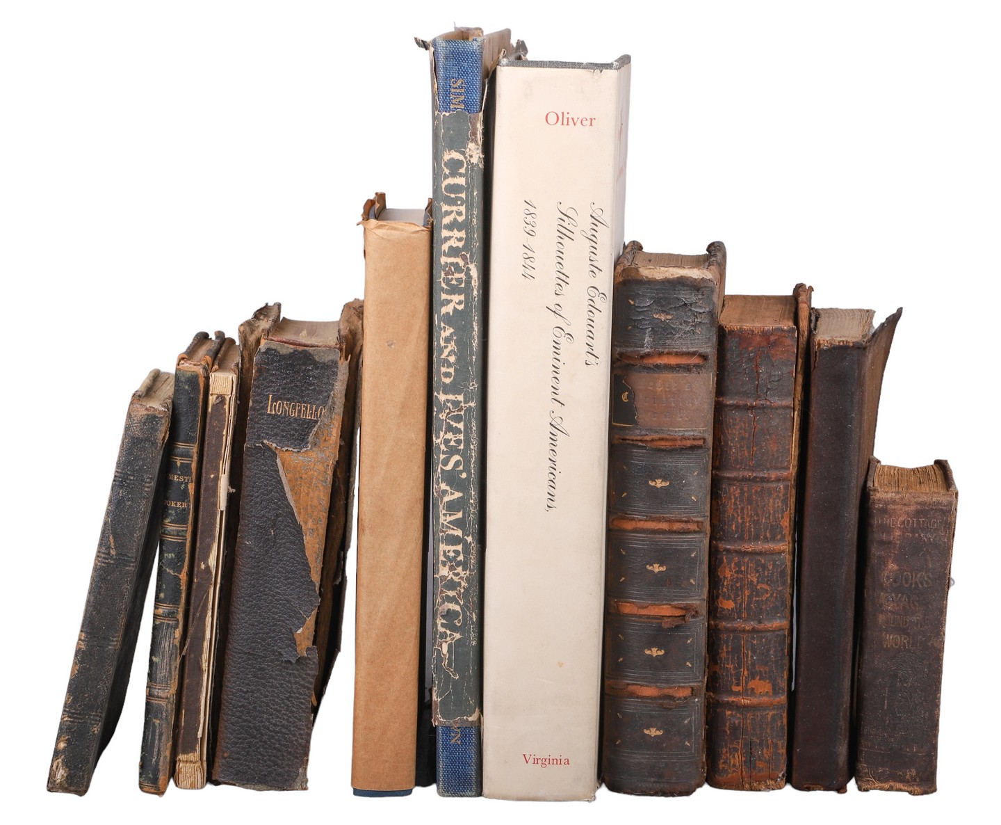 A lot of eleven books, 18th through