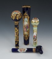 A Lot of Four Sevres Style Por