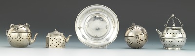A Lot of Four Sterling Silver Tea