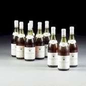 A LOT OF NINE BOTTLES OF POUIL
