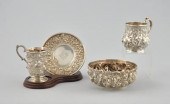 A Lot of Steiff Repousse Sterl