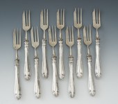 A Lot of Ten German Silver Han
