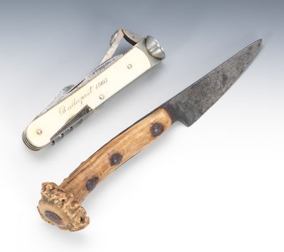 A Lot of Two Knives Including: a