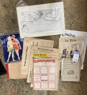 A lot of various ephemera, inc