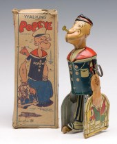 A LOUIS MARX WALKING POPEYE TI