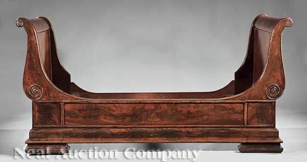 A Louis Philippe Carved Mahogany