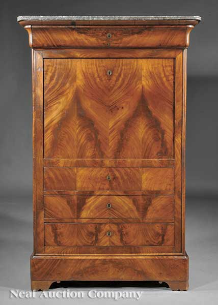 A Louis Philippe Figured Mahogany