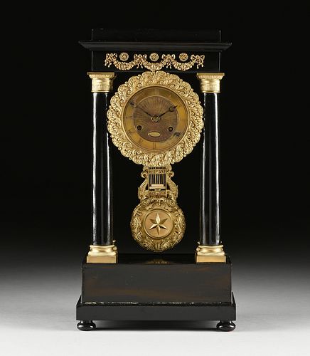 A LOUIS PHILIPPE GILT BRONZE