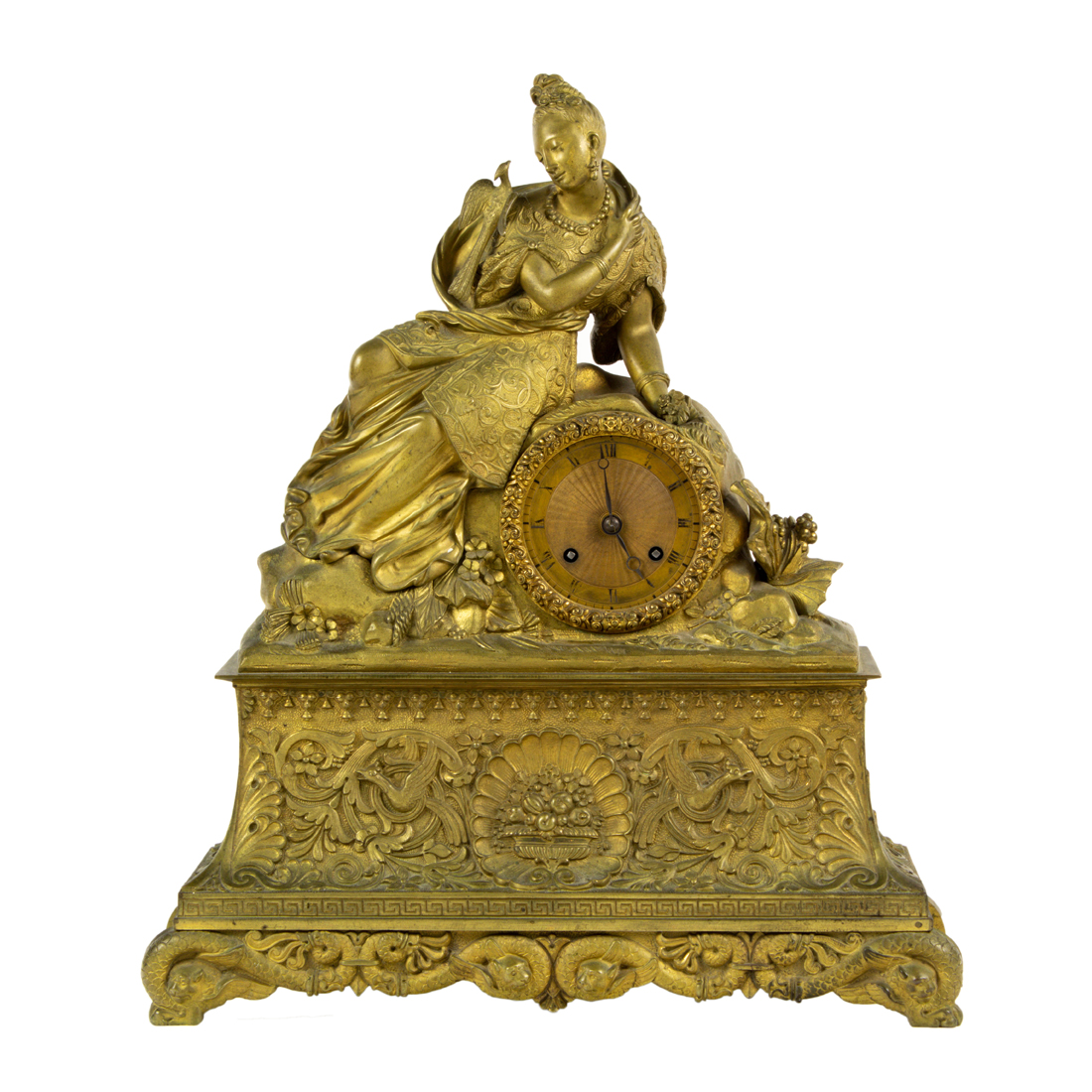 A LOUIS PHILIPPE GILT BRONZE