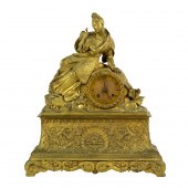 A LOUIS PHILIPPE GILT BRONZE C