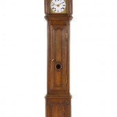 A Louis Philippe Oak Tall Case