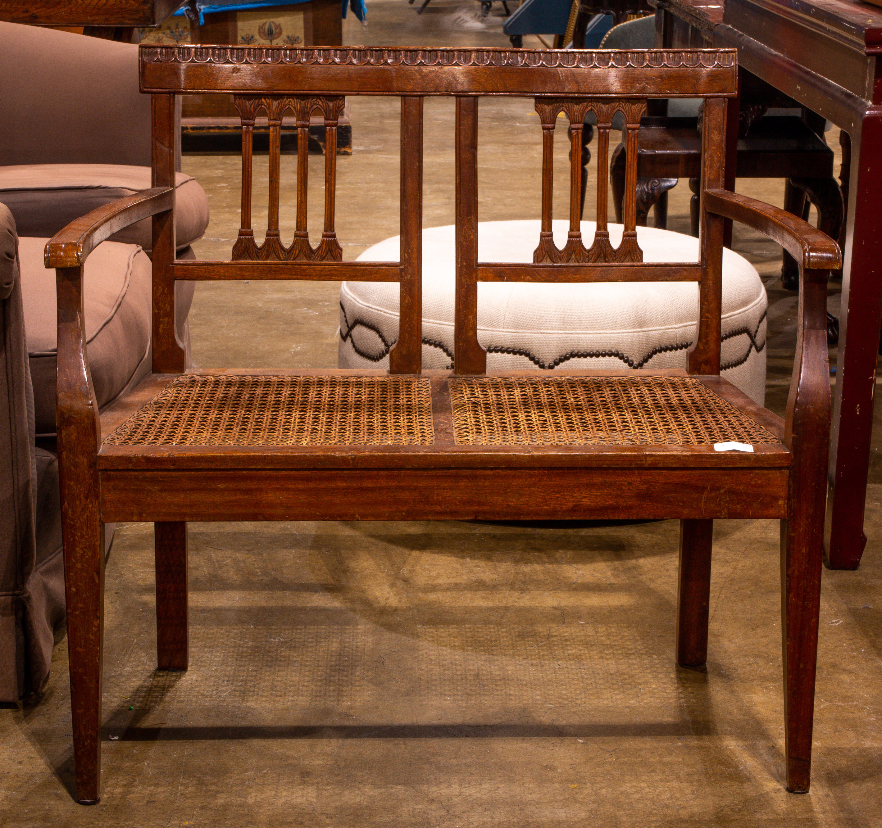 A LOUIS PHILLIPE STYLE SETTEE A