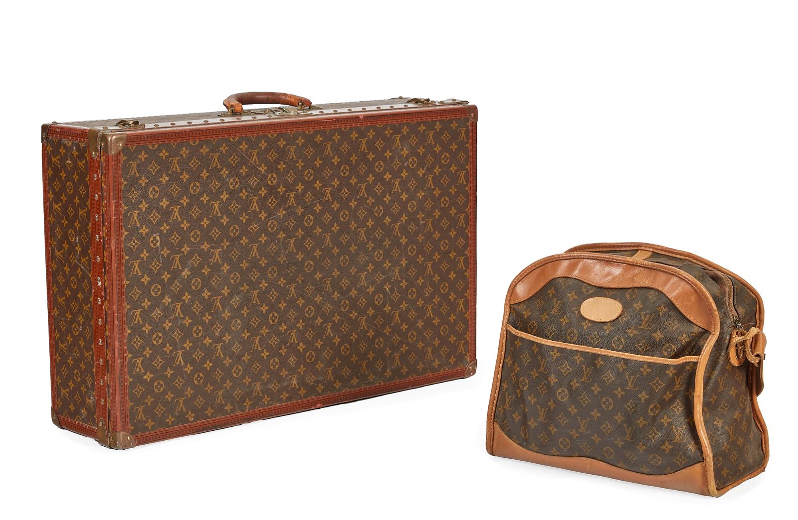 A LOUIS VUITTON ALZER 80