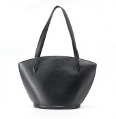 A Louis Vuitton Black Epi Leat