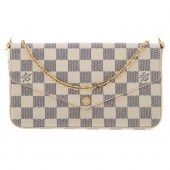 A LOUIS VUITTON DAMIER AZUR FE