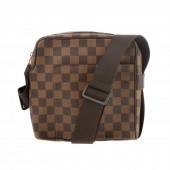 A LOUIS VUITTON DAMIER EBENE O