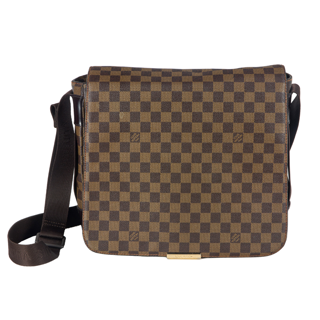 A LOUIS VUITTON DAMIER EBENE COATED