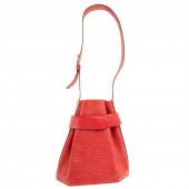 A LOUIS VUITTON EPI SAC D'EPAU