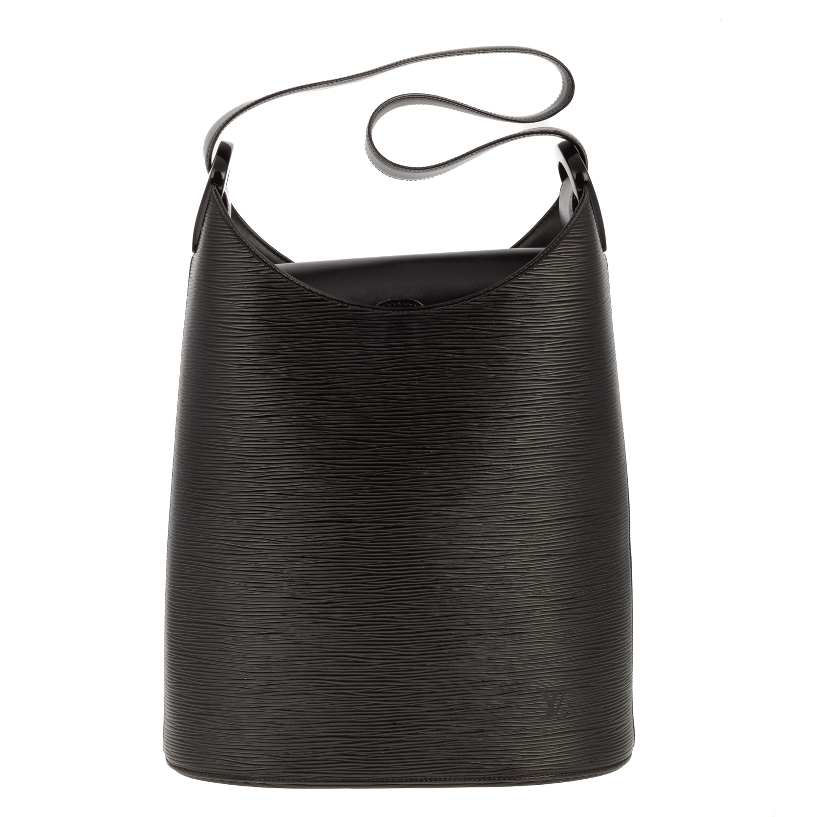 A LOUIS VUITTON EPI VERSEAU A black