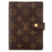 A LOUIS VUITTON MONOGRAM AGEND