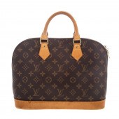 A LOUIS VUITTON MONOGRAM ALMA
