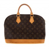 A LOUIS VUITTON MONOGRAM ALMA