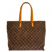 A LOUIS VUITTON MONOGRAM CABAS