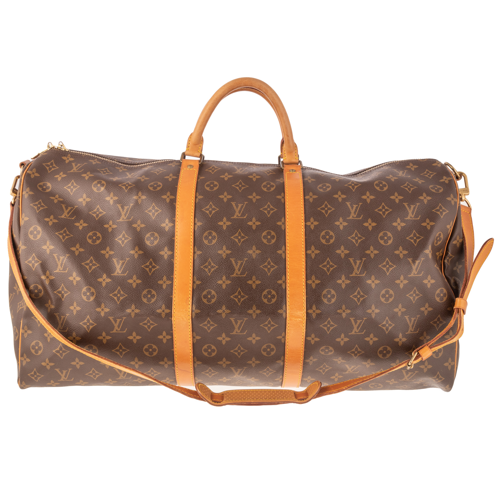 A LOUIS VUITTON MONOGRAM KEEPALL