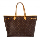 A LOUIS VUITTON MONOGRAM NEVER