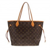 A LOUIS VUITTON MONOGRAM NEVER