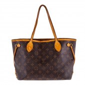 A LOUIS VUITTON MONOGRAM NEVER