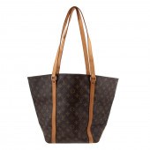 A LOUIS VUITTON MONOGRAM SAC S