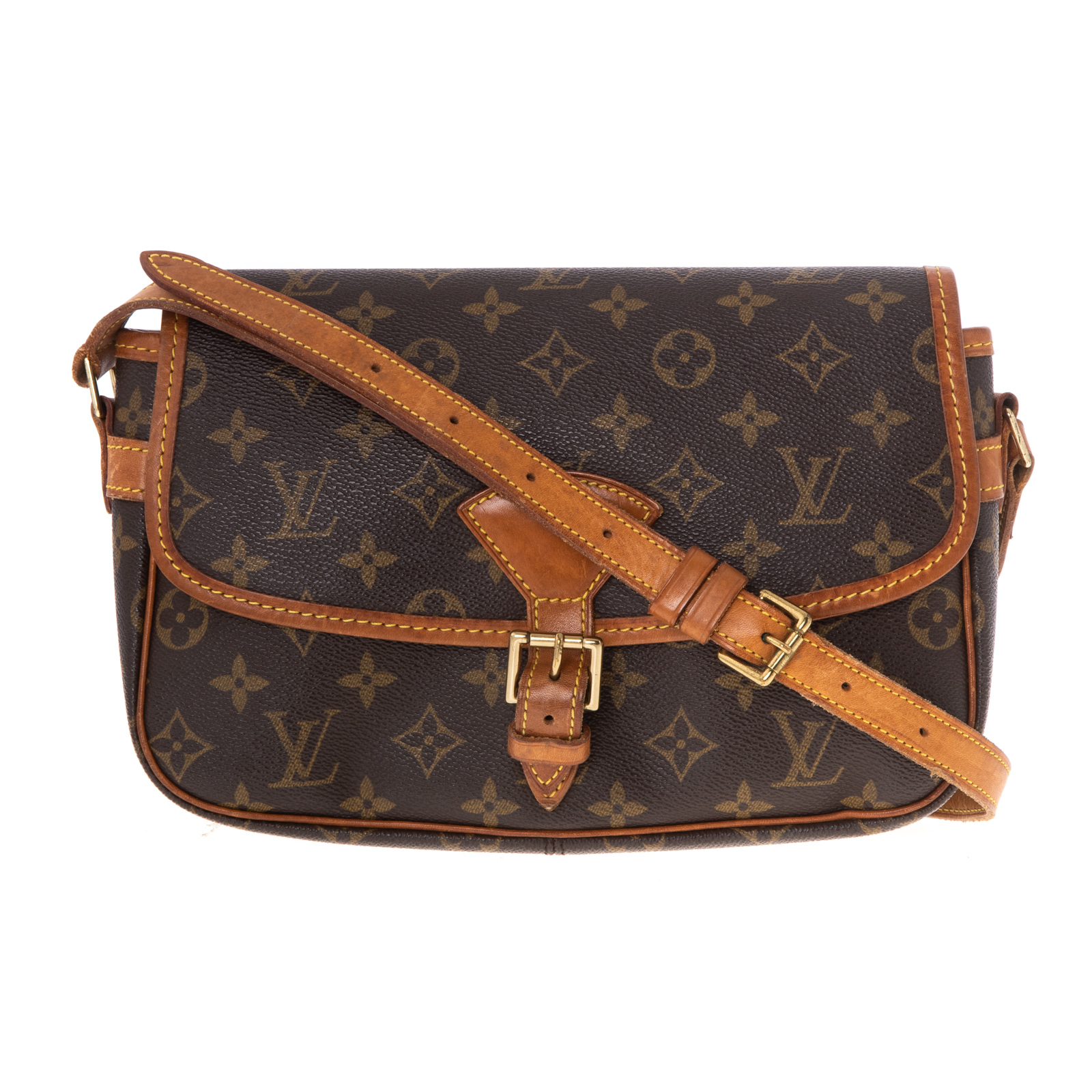 A LOUIS VUITTON MONOGRAM SOLOGNE