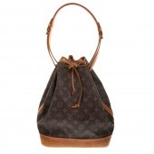 A LOUIS VUITTON NOE GM A brown
