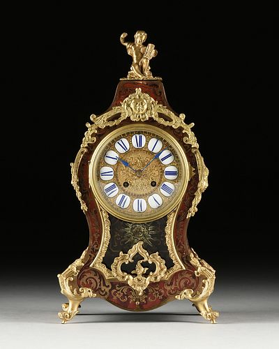 A LOUIS XIV STYLE ORMOLU MOUNTED