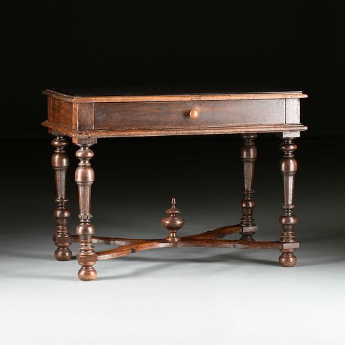 A LOUIS XIV STYLE WALNUT WRITING