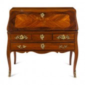 A Louis XV Gilt Bronze Mounted