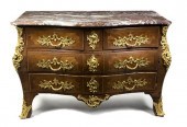 *A Louis XV Parquetry and Gilt