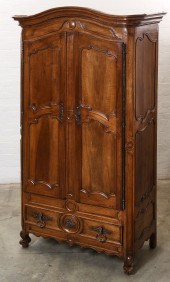 A LOUIS XV PROVINCIAL WALNUT A