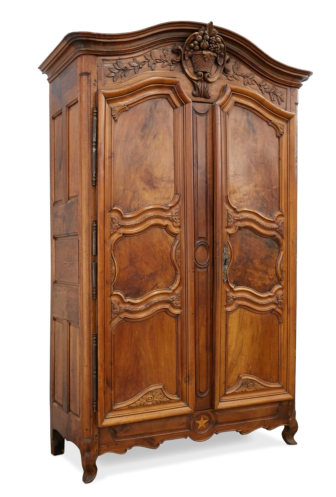 A LOUIS XV PROVINCIAL WALNUT