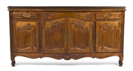 A Louis XV Provinicial Style Walnut